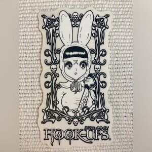 Hook-ups Skateboards early 2000s True Vintage Sticker